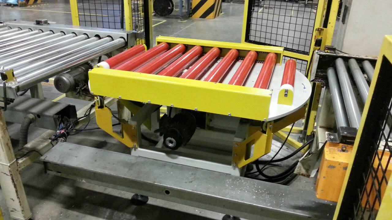 Rotating conveyor discount